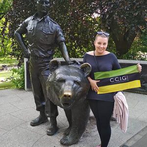 CCIG Akcja Flaga 2018 - niedziwiedz