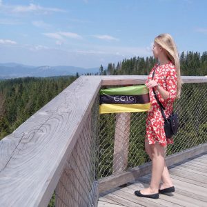 CCIG Akcja Flaga 2018 - Chodnik korunami Stromov