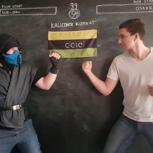 Akcja Flaga CCIG 2018 - Mortal Kombat