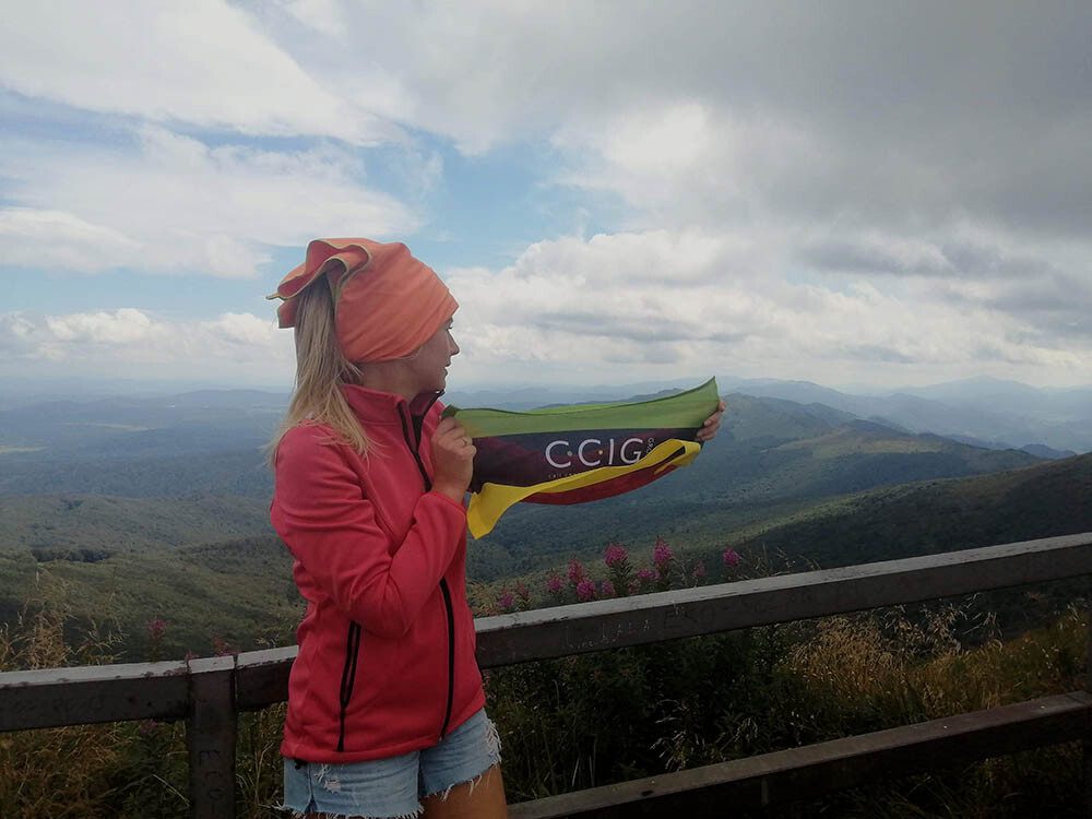 CCIG Akcja Flaga 2020 - widok z gór - Natalia Kuta